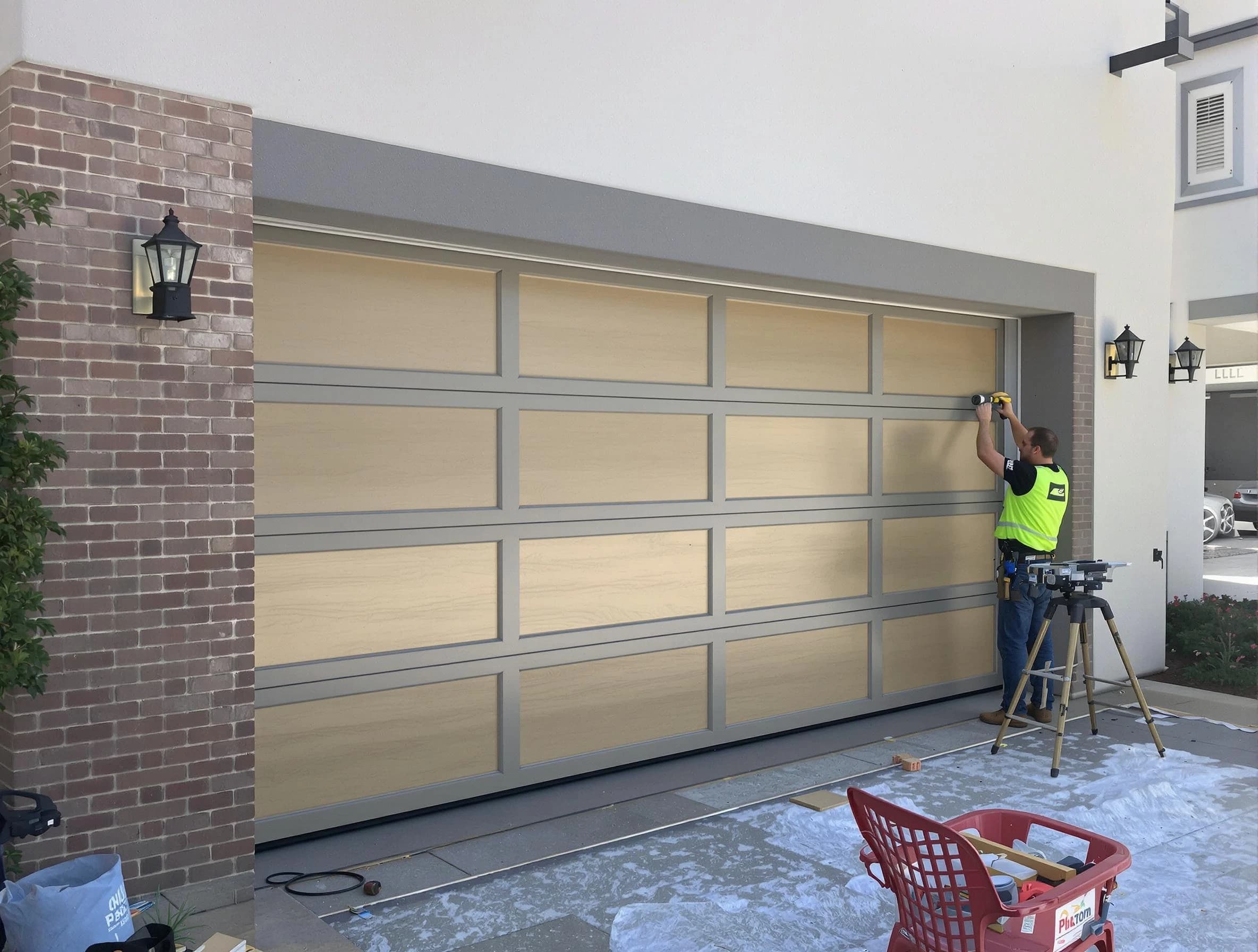 Garage door replacement service by Oklahoma City Garage Door Repair in Oklahoma City