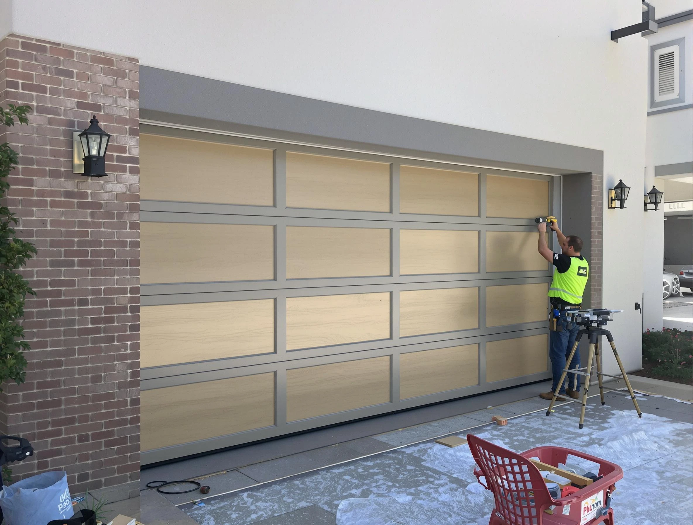 Garage door replacement service by Oklahoma City Garage Door Repair in Oklahoma City