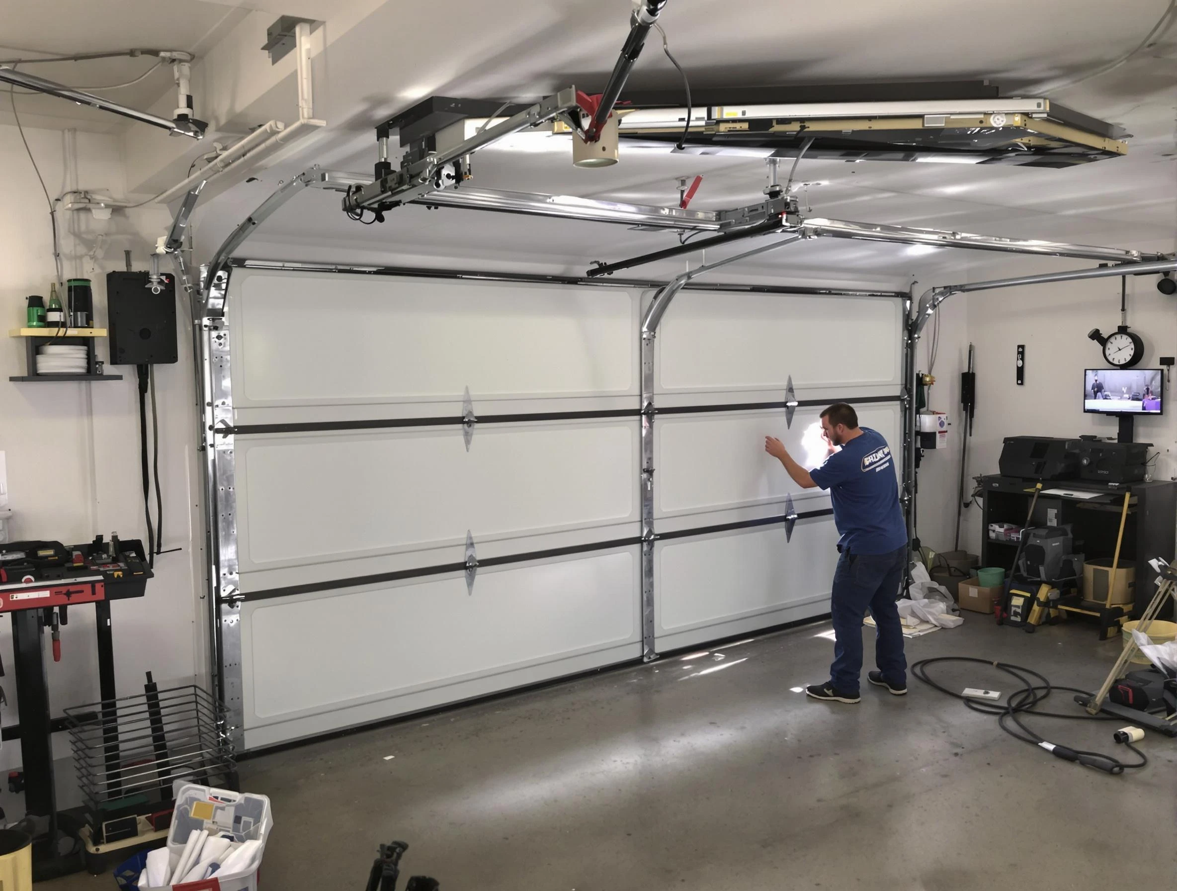 Professional garage door repair service by Oklahoma City Garage Door Repair in Oklahoma City
